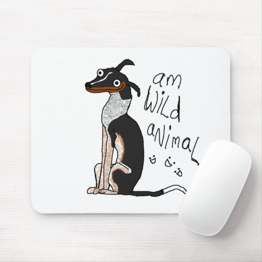 Wildes Tier morgens Mousepad (Mit Mouse)