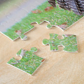 Wildes Truthahnporträt Puzzle (Seite)