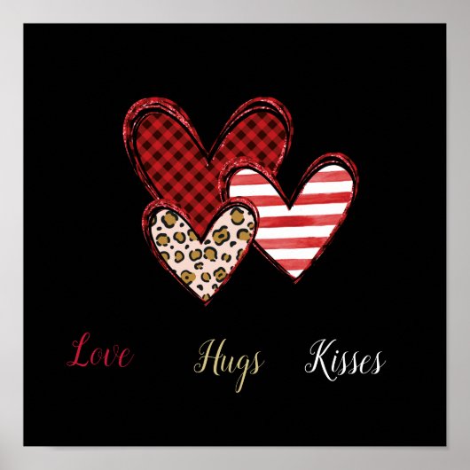 Wildes Valentinposter Poster (Vorne)