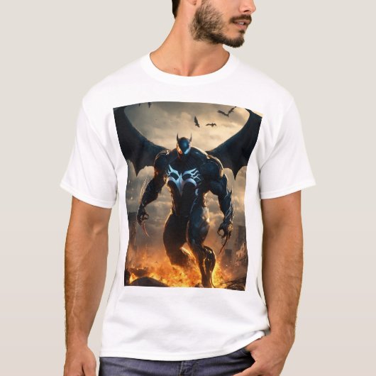 "Wildes Venom: Entfesseln Sie die dunkle Seite!" T-Shirt (Vorderseite)