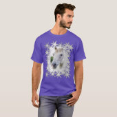 Wildes Weiße Pferd 0611 T-Shirt (Vorne ganz)