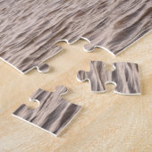 Wildes Weiße Pferd Puzzle (Seite)