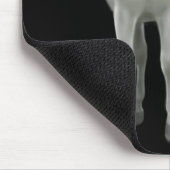 Wildes weißes Pferd Mousepad (Ecke)