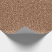 Wildes Westbrown-Seil-Kaleidoskop Geschenkpapier (Ecke)