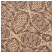 Wildes Westbrown-Seil-Kaleidoskop Stoff (Muster)