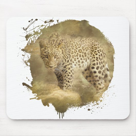 Wildes Wildleben Wildnis Abenteuer Mousepad (Vorne)