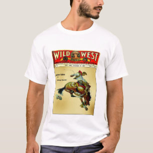 Wildes wöchentliches Bronc-Reiter-Cowboy-WestShir T-Shirt