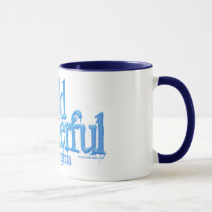 Wildes wunderbares Virginia-Westblaues Tasse