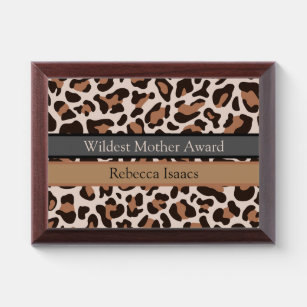 Wildest Mother Award Plaque