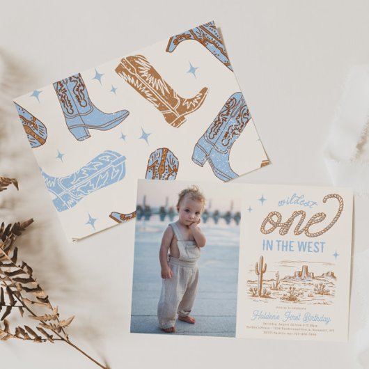 Wildest One im Westen Einladung