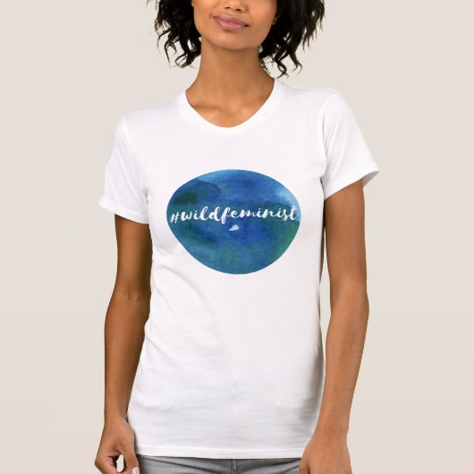 #wildfeminist T - Shirt (Vorderseite)