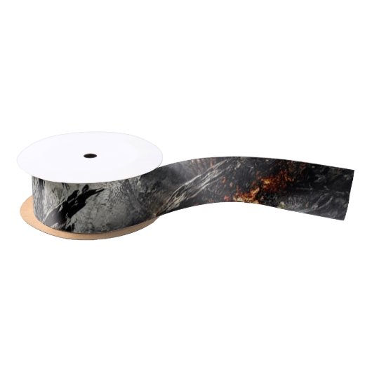 Wildfire Aftermathe Artistic Gift Ribbon Satinband (Spule)