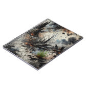 Wildfire Aftermathe Artistic Spiral Notebook Notizblock (Linke Seite)