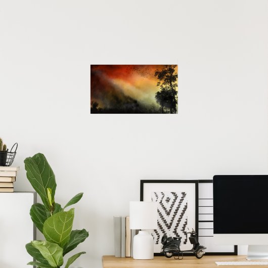 Wildfire Poster (Heimbüro)