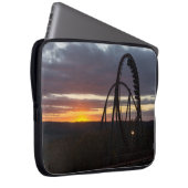 Wildfire Sunset Laptopschutzhülle (Vorne Rechts)