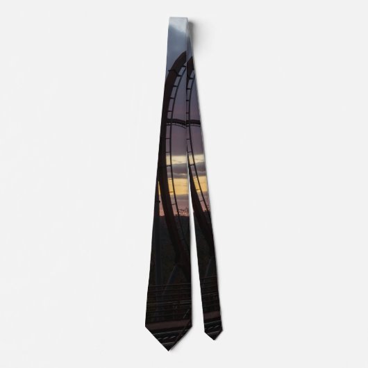 Wildfire Sunset Neck Tie Krawatte (Vorderseite)