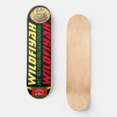 WILDFIYAH JMT OFFIZIELL (C) 8 1/4" Skateboard Deck (Vorderseite)