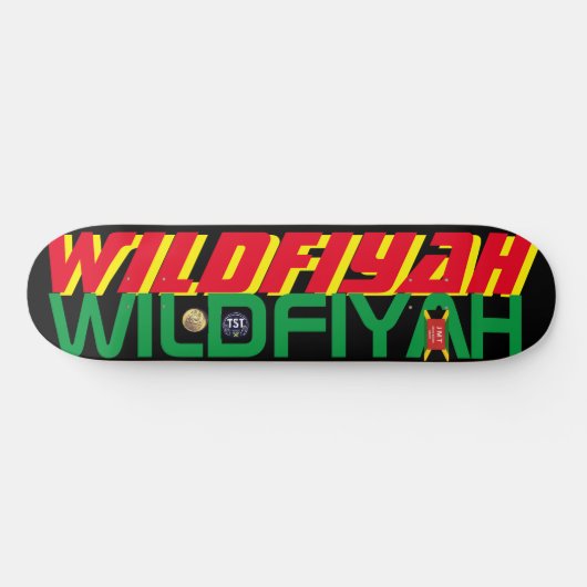 WILDFIYAH JMT SK8 1/4" Skateboarddecke Skateboard (Horizontal)