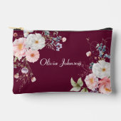 WildFloral-Blume Zubehörtasche (Vorderseite)