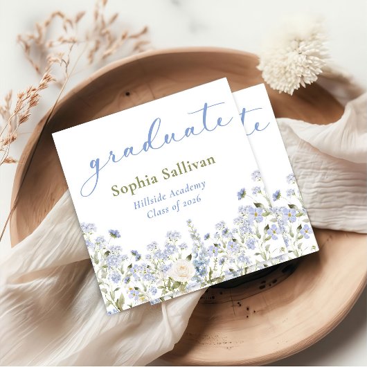 Wildflower-Abschlussfeier Serviette