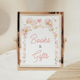 Wildflower Arch Baby in Bloom Bücher und Geschenke Poster