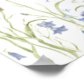 Wildflower-Baby-Party Poster (Ecke)