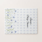 Wildflower-Baby-Party Puzzle (Horizontal)
