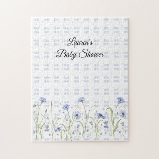 Wildflower-Baby-Party Puzzle (Vertikal)
