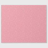 Wildflower Baby Shower Gift Wrap – Dusty Pink Geschenkpapier (Flach)
