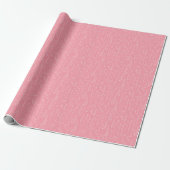 Wildflower Baby Shower Gift Wrap – Dusty Pink Geschenkpapier (Ungerollt)