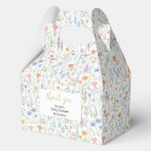 Wildflower Baby Shower Napkins Geschenkschachtel (Vorderseite)