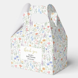 Wildflower Baby Shower Napkins Geschenkschachtel
