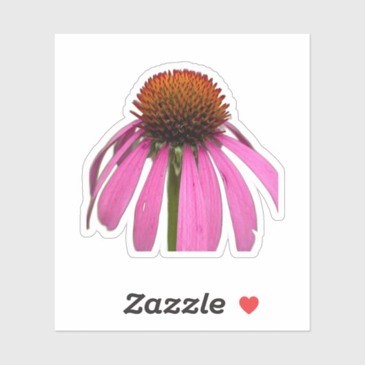 Wildflower Beauty – Nature Photo Sticker (Blatt)