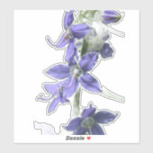 Wildflower Beauty – Nature Photo Sticker (Blatt)