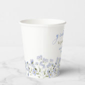 Wildflower Bloom Graduation Party Pappbecher (Rechts)