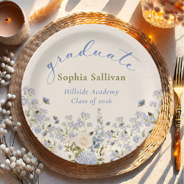 Wildflower Bloom Graduation Party Pappteller