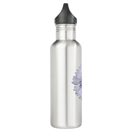 Wildflower Bloom – Nature Photo Water Bottle Edelstahlflasche (Links)