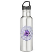 Wildflower Bloom – Nature Photo Water Bottle Edelstahlflasche (Vorderseite)