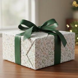 Wildflower Boho Geschenkpapier