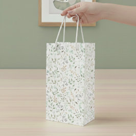 Wildflower Boho Geschenktüte Für Weinflaschen