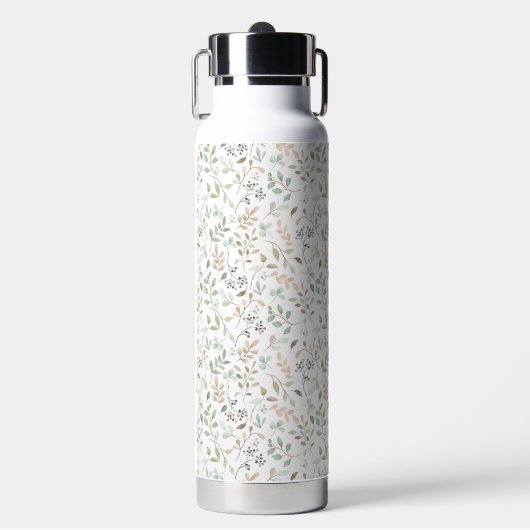 Wildflower Boho Trinkflasche (Vorderseite)