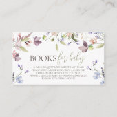Wildflower Books for Baby Card Begleitkarte (Vorderseite)