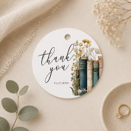 Wildflower Books Geschenkanhänger zur Brautparty-D