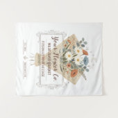 Wildflower Bouquet Flowers Custom Print Wandteppich (Vorderseite (Horizontal))