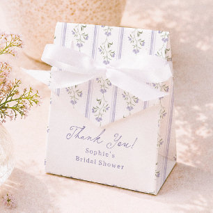 Wildflower Cottagecore Brautparty Dankeschön Geschenkschachtel