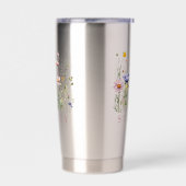 Wildflower Custom Name Thermobecher (Links)