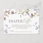 Wildflower Diaper Raffle Insert (Vorderseite)