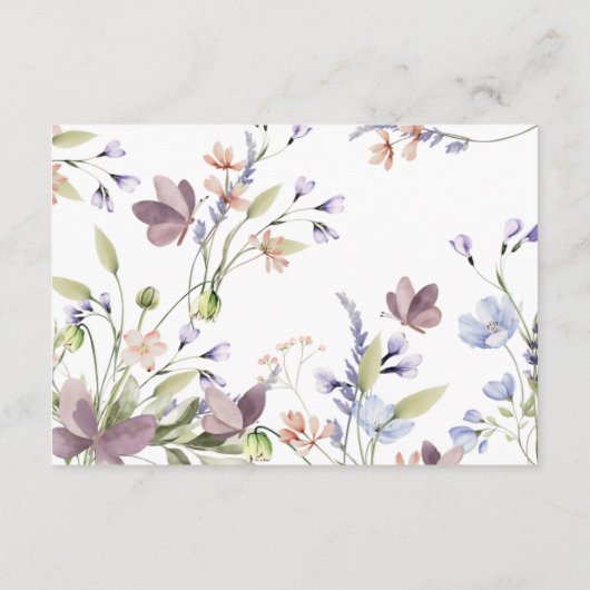 Wildflower Diaper Raffle Insert (Rückseite)