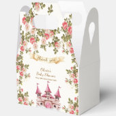 Wildflower Fairytale Princess Castle Baby Shower Geschenkschachtel (Offen)