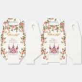 Wildflower Fairytale Princess Castle Baby Shower Geschenkschachtel (Ungeklappt)
